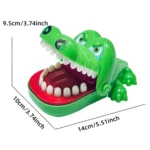 Crocodile Teeth Toys Children's Crocodile Bites Fingers Reaction Training Novelty Children's Lucky Game Trick Decompression Toy - Image 6