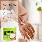 GZE Coconut Oil Cold Pressed Virginl Fractionated For Skin And Hair Care Nail Massage Oil Cocos Nucifera Oil Carrier Oi - Image 3