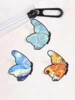 Vintage Van Gogh Art Butterfly Enamel Pin Set Starry Night Sunflower Apricot Flower Painting Brooch Art Lover Badge Jewelry Gift - Image 9