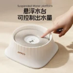 Suspended water bowl with splash proof and non wetting mouth 1.5L large capacity dog water dispenser and anti tipping dog bowl - Image 3