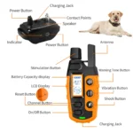 3300Ft Electric Dog Training Collar Remote Control Waterproof Pet BehaviorFor 5-120lbs Puppy With Shock Vibration - Image 11