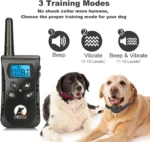 No Shock Dog Training Collar with Remote,1600ft Rechargeable Vibration Collar for 5-150lbs Dogs, Waterproof Electric Collar - Image 2
