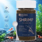 Aquarium Shrimp Feed High Calcium Nutritious Food For Black Shell Shrimp Small Pet Shrimp Daily Diet With Feeding Spoon