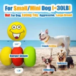 6 Pcs Latex Dog Squeaky Toys Rubber Soft Dog Toys Chewing Squeaky Toy Fetch Play Balls Toy for Puppy Small Pets Dog Accessories - Image 2