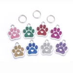 Custom Logo Pet Dog Tag Personalized Cat and Dog Keychain Anti-Lost Pet ID Tag Pendant Pet Supplies Wholesale - Image 3