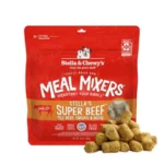 Freeze-Dried Raw Beef Meal Mixers- Dog Food Topper and Mixer - Made with 95% Grass-Fed Beef Organs and Bone - Perfect for Picky
