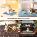 Reusable Dog Pee Pad Blanket Absorbent Diaper Washable Training Pad Pet Bed Urine Mat Anti Slip Design Pads Pet Supplies - Image 6