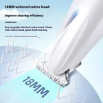 Upgrade Dog Paw Trimmer with LED Light Waterproof Portable Pet Hair Trimmer with Display Dog Clippers Grooming 18mm Widen Blade - Image 2
