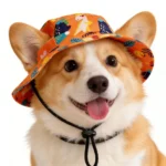 Adjustable Ear Exposed Pet Bucket Hat Summer Sun Hat Cute Print For Small Medium Large Dogs Cats Puppy Pet Accessories - Image 4