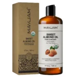 USDA Organic Coconut Oil for Skin Face Hair Cold-Pressed Sweet Almond Moroccan Argan Sunflower Seed Oil for Massage Moisturize - Image 8
