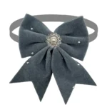 50/100PCS Diamond Bows For Dogs Bowties Plush Pet Grooming Small Dog Cat Bow Ties Neckties Adjustable Dog Weeding Party Supplies - Image 3