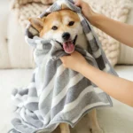 Quick-Drying Dog Bathrobe Ultra-Absorbent Dog Bath Towel Thickened Soft Pet Dog Drying Coat For Pet Lover Bath Accessories - Image 5