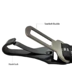 3 In 1 Pet Dog Car Seat Belt Nylon Reflective Adjustable Pet Seat Vehicle Lead Clip Safety Traction Rope for Small Large Dogs - Image 7