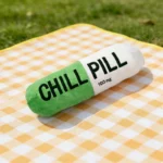 Pet Pill Indestructible Plush Capsule Dog Play Toy With Squeaker Dogs Tooth Chew Toy Safe Dog Tough Puppy Supplie Toys Resistant - Image 5