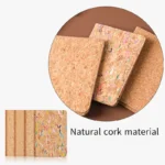 Cork Passport Holder Wood Grain Leather Passport Case Portable Card Bag - Image 5
