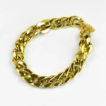 Gold Plastic Plated Collars for Dogs Electroplated Dog Chain for Pitbull Fashion Jewelry Dog Accessories for French Bulldog - Image 6
