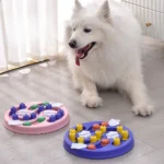 Dog Puzzle Toys Slow Feeder Interactive Increase Puppy IQ Food Dispenser Slowly Eating NonSlip Bowl Pet Cat Dogs Training Game - Image 2