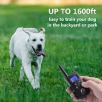 No Shock Dog Training Collar with Remote,1600ft Rechargeable Vibration Collar for 5-150lbs Dogs, Waterproof Electric Collar - Image 5