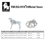 Truelove Escape Proof Pet Harness No Pull Reflective Adjustable Soft Padded Pet Vest Service Dog Harness Handle Climbing TLH7011 - Image 6