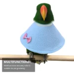 2Pcs Parrot Bird Recovery Collar Adjustable Neck Size Anti Bite Wound Recovery Collar for Small Birds Treatment Healing - Image 4