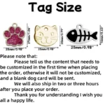 Engraving Dog Id Name Tag Personalized Pet Dog Cat Address Tags Stainless Steel Puppy Kitten Name Collar Pendant Dog Accessories - Image 6