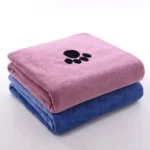 Highly Absorbent Dog Towels Breathable Microfiber Pet Grooming Towel Fast-Drying Super Soft Pet Cloth Bath Supplies - Image 5