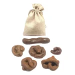 6Pcs Turd Mischief Tricky Fool's Holiday Gadget Squish Funny Realistic Shit Gift Prank Fake Poop - Image 6