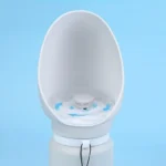 Pet Travel Water Bottle: Collapsible Dog Water Dispenser with Drinking Tray - Portable Leak-Proof Outdoor Hydration Solution - Image 3