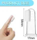 Soft Silicone Pet Finger Cots Toothbrushes Dog Brush Bad Breath Teeth Care Cleaning Tool Cat Scrub Pet Tooth Cleaner Supplies - Image 6
