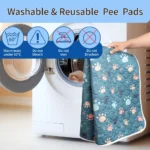 Reusable Dog Pee Pad Blanket Absorbent Diaper Washable Training Pad Pet Bed Urine Mat Anti Slip Design Pads Pet Supplies - Image 5