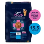 PLUS High Protein Dry Cat Food, 15.5 lb. Bag - Image 2