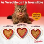 Lickable Treat Gravy Wet Cat Treat Pack, Food Topper, Hydrating, Grain-Free, No Fillers, By-Products, Added Preservatives, Pouc - Image 5