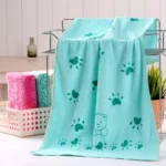 Super Absorbent 35x75cm Cartoon Pet Towel for Dogs Cats Puppies Soft Lovely Hair Dryer Super Large Size - Image 6