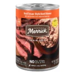 Grain Free Wet Dog Food for Adults, Grain Free Real Texas Beef, 12.7 oz Can, 12 Pack