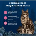 Wilderness Natural High Protein Dry Food for Adult Cats, Salmon, 4-lb Bag - Image 4