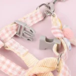 Escape Proof Cat Harness and Leash Set Adjustable Mesh Dog Harness Vest Puppy Pet Walking Lead Leash Small Dogs Cats Kitten - Image 4