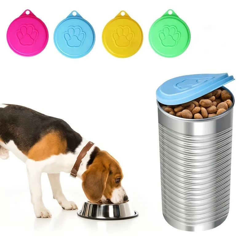 kf-Sc8d8ca81aaa5495d82ed66d920cfdae1z Plastic Can Lids, Reusable Pet Food Can Covers - Preserve Freshness, Lock in Flavor,and Durable Solution for Pet Owners - Image 1