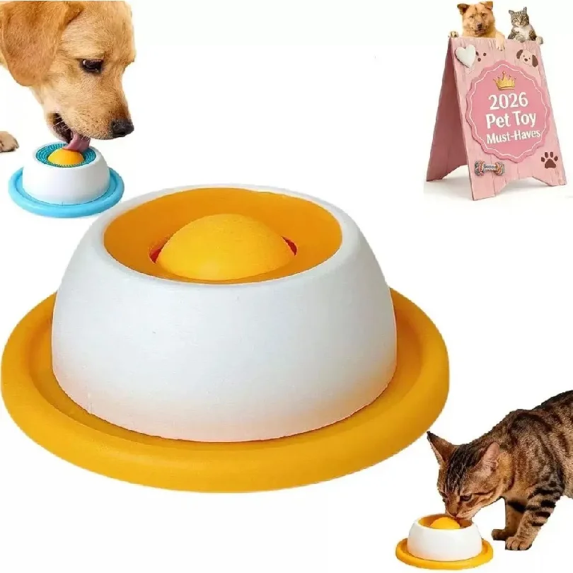 kf-Scb63a1ebfac549ecb0213632b84440a4K Lick Toys For Dogs Interactive Dog Toys Slow Feeder Food Dispenser For Puppy Training Enrichment Cat Feeding Crate Accessory - Image 1