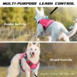 Outdoor Vest for Dogs Splash Protection Pet Adjustable Chest Harness with Handle for Medium and Large Dog Shepherds Labrador - Image 4