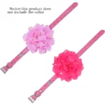 20/50PCS Big Flower Collar For Dogs Removable Dog Bowties Dogs Pets Bow Tie Collar Accessories Pet Grooming Accessories For Dog - Image 3