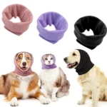 Soundproof Dog Ear Muffs Waterproof Noise Cancelling Pet Warm Ears Cover Elastic Breathable Pet Noise Reduction Earmuffs - Image 2