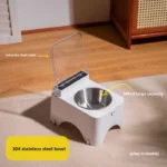 Smart Cat Bowl Pet Feeder Bowl Cat Dog Food Feeder Infrared Sensor Auto Open Cover Smart Feeder Anti-mouse Cat Food Dispenser - Image 4