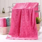 Super Absorbent 35x75cm Cartoon Pet Towel for Dogs Cats Puppies Soft Lovely Hair Dryer Super Large Size - Image 2