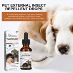 Pet Topical Deworming Drops - Cleaning for Cats and Dogs, Removes Lice, Ticks, and Fleas
