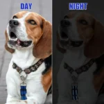 Reflective Dog Safety Collar Clip Leash Attachment with 360° Swivel, Adjustable Length, Vertical Pressure - Image 2
