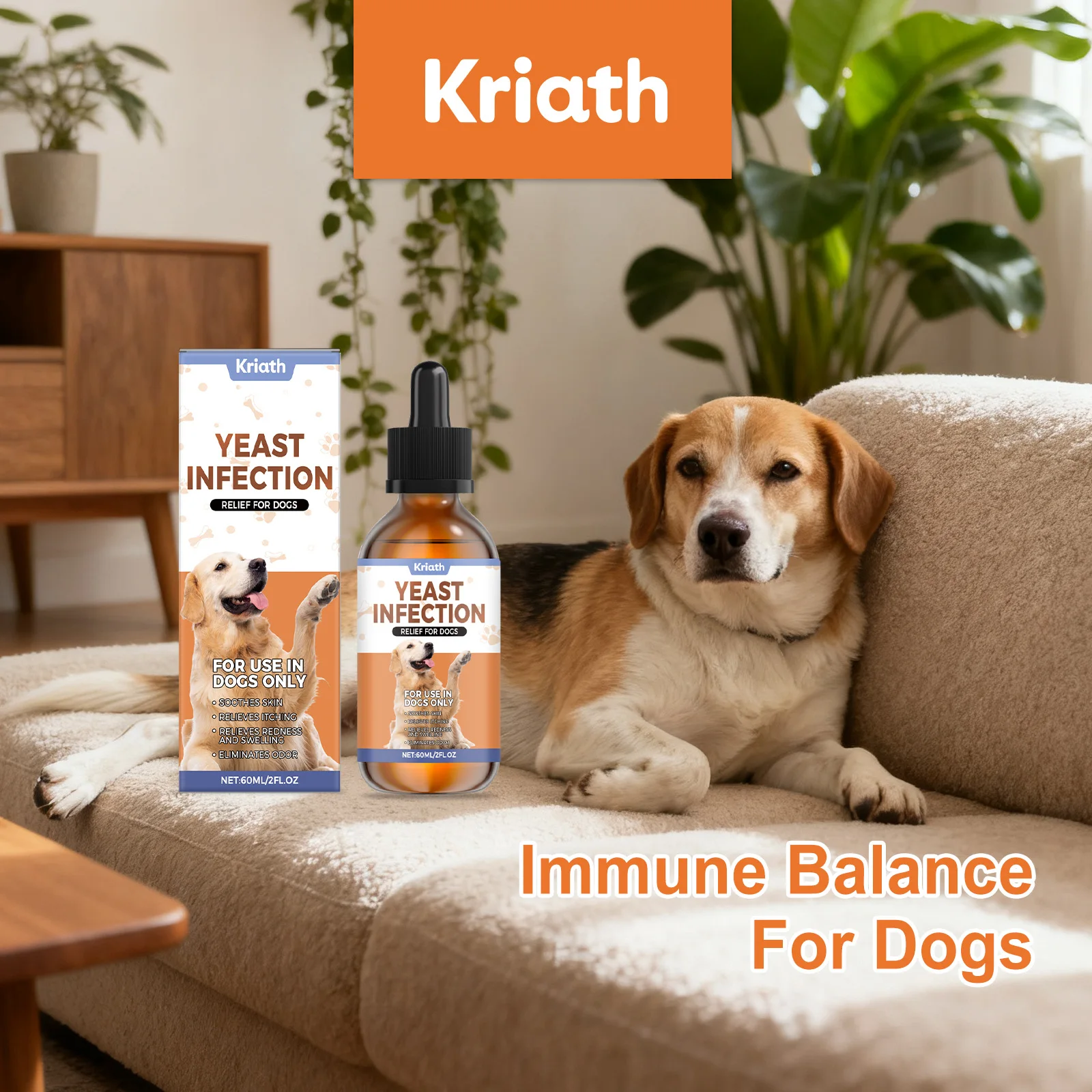 kf-Sd6115c57ecae4515b10ac0aa6f1b2531p Dog Specific Herbal Drop Effectively Relieve Skin Itching Redness Maintain Immune System Health Chicken Flavor Herbal Care Drops - Image 1