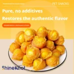 SHINEKNOT Pet Snacks Pure Chicken And Duck Meat Pack Freeze-Dried Egg Yolk Beautiful Fur Clean Teeth 200g Dog Snacks - Image 3