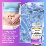 Probiotics 120 Billion CFU 36 Strains Contains Prebiotics and Digestive Enzymes for Digestion and Immune Support Vegan, Non-GMO - Image 3