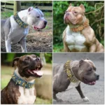 Pointed Nails Rivets Dog Collar Large Anti Bite PU Leather Durable Adjustable Pet Necklace for Medium Big Dogs Pet Supplies - Image 6