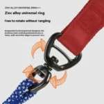 Slip Lead Dog Leash for Puppy Small Dogs Training and Walking Nylon Rope Leash Pet Anti-Choking P-sharped Dog Slip Chains Collar - Image 4